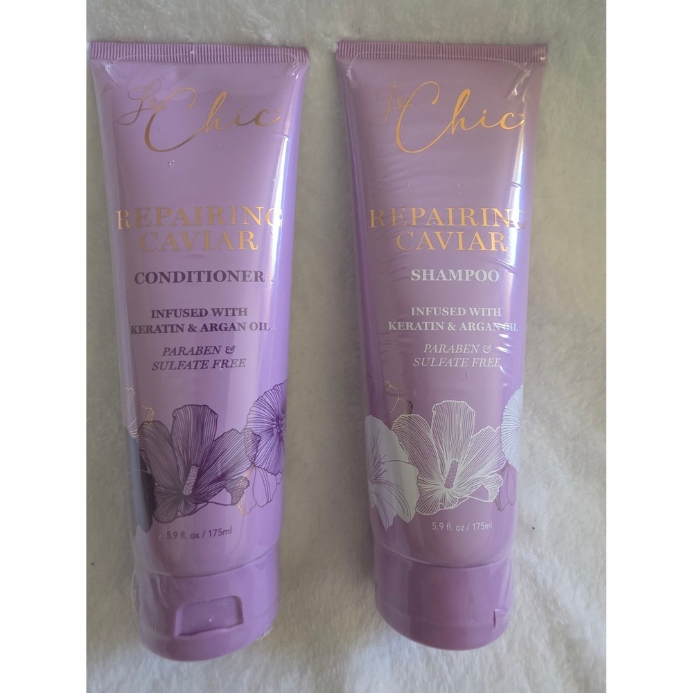 LE Chic Repairing Caviar Shampoo & Conditioner Set